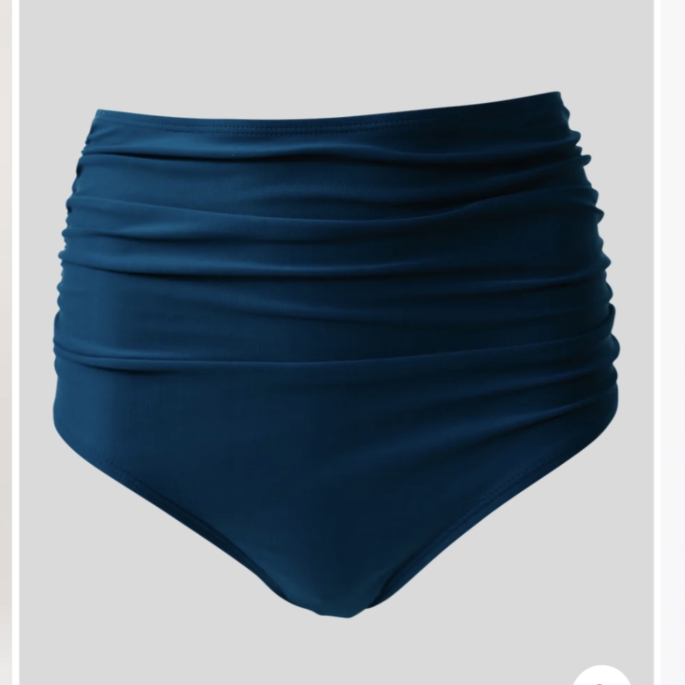 Nani Swimwear ruched highwaisted swim bottom